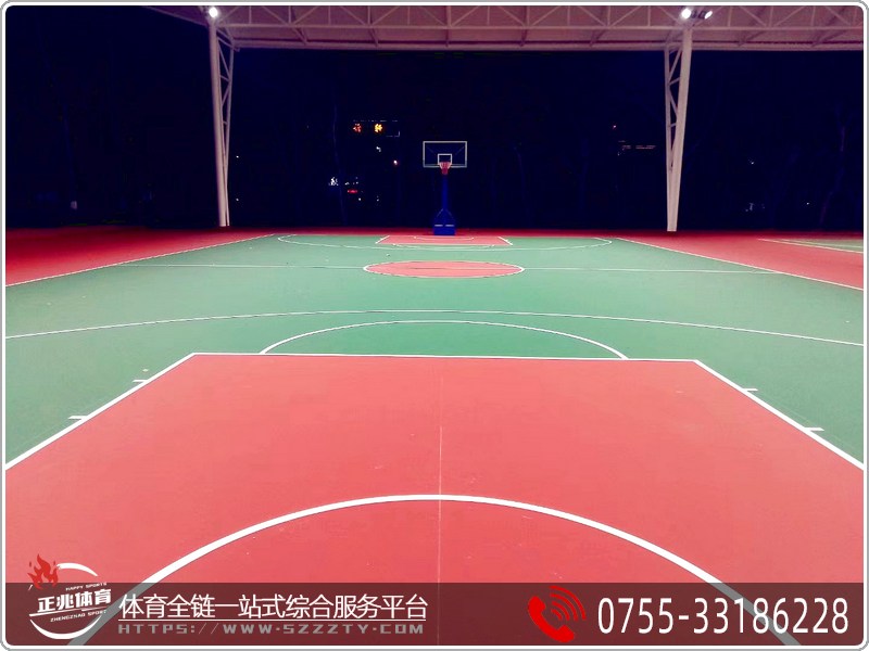 鹽田單位丙烯酸籃球場項目價格多少錢
