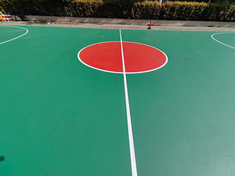 硅pu籃球場